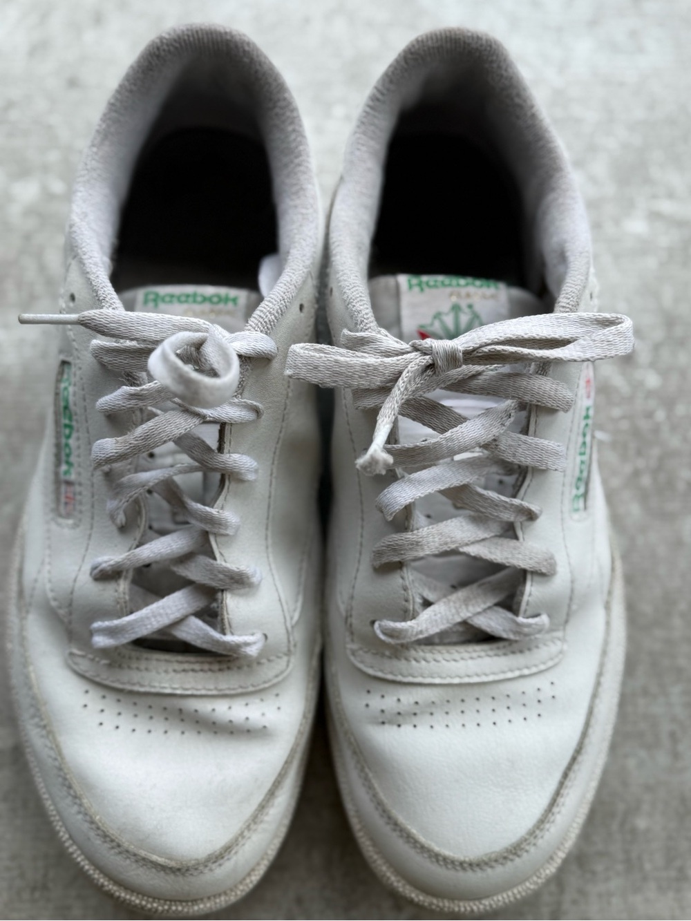 Reebok Classic Club C 85 Vintage Tennis Shoe Sneaker Size 10 Men